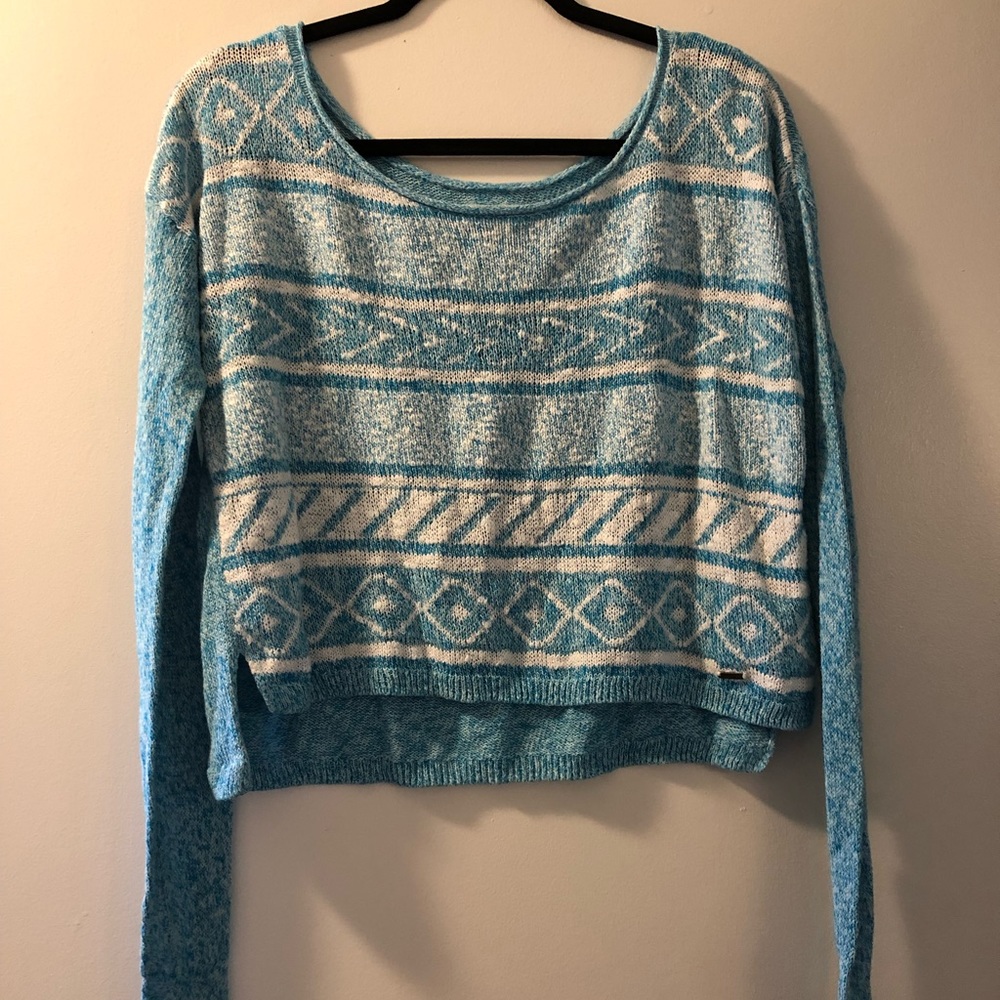 Light blue sweater